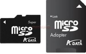 A-DATA - Card microSD 512MB + adaptor SD