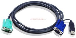 Aten - Lichidare! Cablu Aten HD15M/USB A(M)