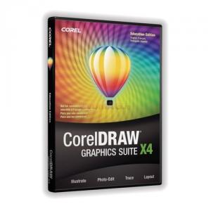 Corel - Promotie! CorelDRAW Graphics Suite X4 Education License