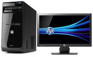 HP - Sistem PC Pro 3405 MicroTower (AMD Dual-Core E2-3200, 2GB, HDD 500GB @7200rpm, Win7 Pro 64 + Monitor LL763AA Compaq LE2002x 20")