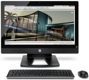 HP - Sistem PC Z1 (Intel Xeon E3-1245, 27", 8GB, 1TB @7200rpm, USB 3.0, Win 7 Pro 64)