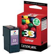 Cartus lexmark color 33