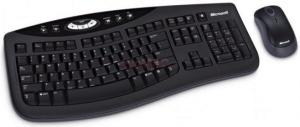 Microsoft - Promotie Kit Tastatura Multimedia si Mouse Optic Desktop 2000 (Cu fir)