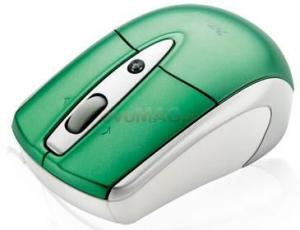 Trust - Mouse Laser Mini Retractabil pentru Mac (Verde)