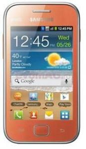 Samsung - Telefon Mobil Samsung Galaxy Ace Duos S6802 (Portocaliu)