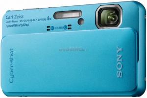 Sony - Camera Foto Digitala DSC TX10 (Albastra) Touchscreen