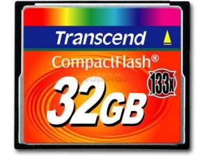 Transcend - Card Compact Flash 32GB (133x)