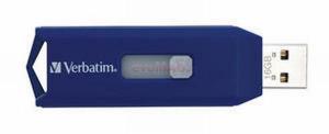 Verbatim -  Stick USB Verbatim RETRACTABLE 16GB (Albastru)