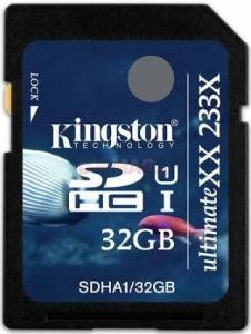 Kingston - Cel mai mic pret! Card SDHC 32GB (Class 4) Ultimate XX