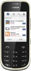 NOKIA - Telefon Mobil NOKIA Asha 202, TFT resistive touchscreen 2.4", 2MP, 10MB, Dual SIM (Gri)