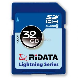 Ridata - Card SDHC Class6 32GB