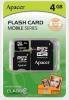 Apacer - promotie card microsdhc 4gb (class