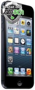 Apple - Telefon mobil iPhone 5, Chip A6, IOS 6, LED-backlit IPS TFT de 4", 32GB, Negru, (suporta doar Nano-SIM)