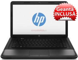 HP -    Laptop 650 (Intel Celeron B830, 15.6", 2GB, 500GB, Intel HD Graphics, HDMI, Linux, Geanta inclusa)