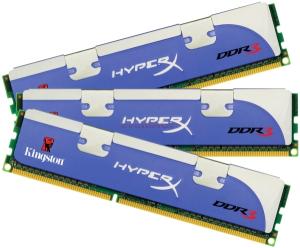 Kingston - Memorii HyperX LL DDR3&#44; 3x2GB&#44; 1600MHz (XMP)