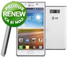 LG - RENEW! Telefon Mobil LG Optimus L7 P705, 1 GHz Cortex-A5, Android 4.0.3, LCD capacitive touchscreen 4.3", 5MP, 4GB (Alb)