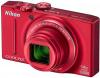 Nikon - promotie aparat foto digital coolpix s8200 (rosu) filmare full