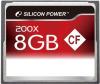 Silicon power - card compact flash 8gb 200x
