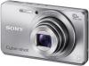 Sony -  Aparat Foto Digital Sony DSC-W690 (Argintiu), Filmare HD + Card 4GB + Husa