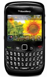 BlackBerry - Telefon Mobil 8520 Gemini, BlackBerry OS, 512MHz, TFT 2.4", 2MP, 256MB (Negru) (Logo)