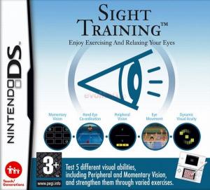 Nintendo -   Sight Training AKA Flash Focus: Vision Training in Minutes a Day (DS)