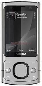 NOKIA - Telefon Mobil 6700 Slide, Symbian v9.3, 600 MHz, 5MP, 2.2'' (Argintiu)