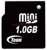 Team group - card de memorie mini sd 1gb + adaptor sd
