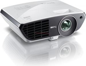 BenQ -    Video Proiector BenQ W710ST, DLP, 720p (1280 x 720), 2500 lm, 10.000:1, 1.07 miliard de culori