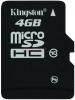 Kingston - Card microSDHC 4GB (Class 10)