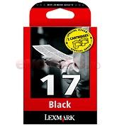 Lexmark - Pachet de doua cartuse de imprimare moderata alb-negru-23112