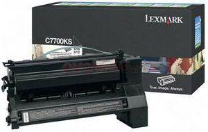 Lexmark - Toner Lexmark C7700KS (Negru - program return)