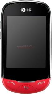 LG -  Telefon Mobil LG T500 Ego, TFT touchscreen 2.8", 2MP, 50MB (Rosu)