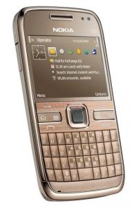 Telefon mobil e72 (topaz/brown)