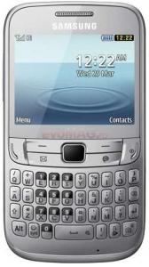 Samsung - Telefon Mobil Chat S3570, Argintiu