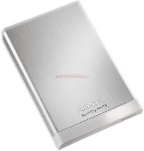 A-DATA -  HDD Extern Nobility NH13, 1TB, 2.5", USB 3.0 (Argintiu)