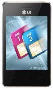 LG - Telefon Mobil LG T375 Cookie Smart, Dual Sim (Alb)