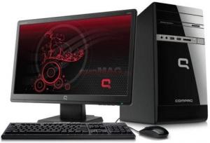 HP - Sistem PC HP Compaq CQ2900EQM MicroTower (AMD Brazos E1-1200, 2GB, 500GB @7200rpm, Ubuntu, Tastatura+Mouse + Monitor 20" LV2011Q)