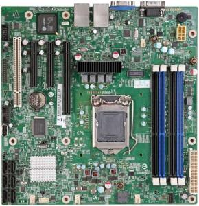 Intel -  Placa de baza server S1200BTS, LGA 1155, DDR III (Max 32GB, 1066 MHz)