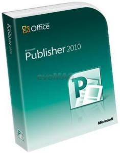 Microsoft - Office Publisher 2010 32-bit/x64, Limba Engleza, LIcenta FPP