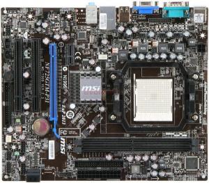 MSI - Placa de baza NF725GTM-P31, nForce 630a + GeForce 7025, AM2+, DDR III, PCI-E 16x