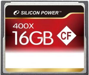 Silicon Power - Card Compact Flash 16GB 400x