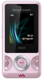 Sony Ericsson - Telefon Mobil W205 (Roz)