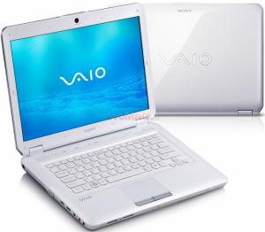 Sony VAIO - Cel mai mic pret! Laptop VGN-CS31S/W (Alb - Cotton White) + CADOU