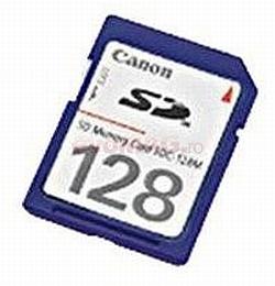 Canon card sd 128mb