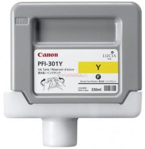 Canon - Cartus cerneala Canon PFI-301Y (Galben)