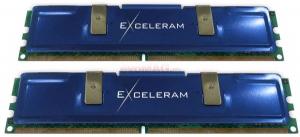 Exceleram - Memorii Blue DDR3&#44; 2x2GB&#44; 1600 MHz (9-9-9-27 @ 1.90V)-35453