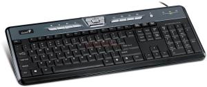 Genius - Tastatura Multimedia PS/2 SlimStar 310 (Negru)