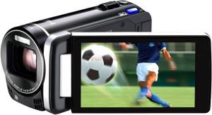 JVC - Camera Video GZ-HM960B (Neagra), Full HD, Conversie de la 2D la 3D, Ecran 3.5" Tactil 3D fara ochelari