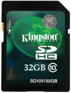 Kingston - Card de memorie SDHC 32GB Clasa 10