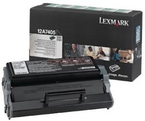 Lexmark - Toner 12A7405 (Negru - de mare capacitate - program return)